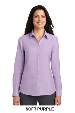 Port Authority® Ladies SuperPro™ Oxford Shirt.  PORT A.  L658